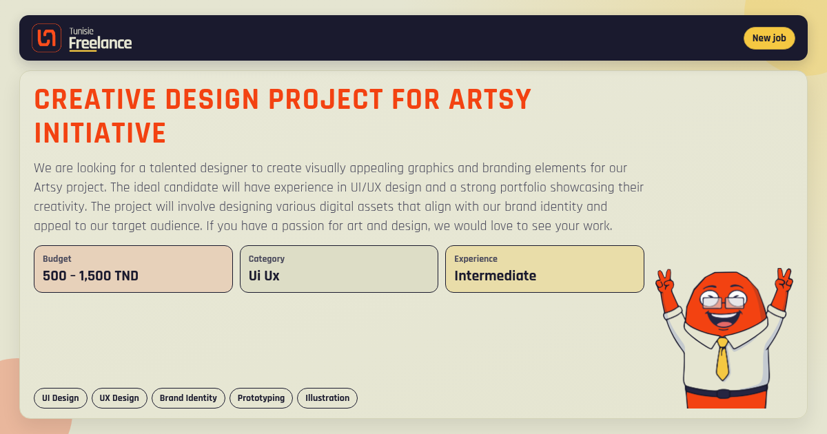 Creative Design Project for Artsy Initiative