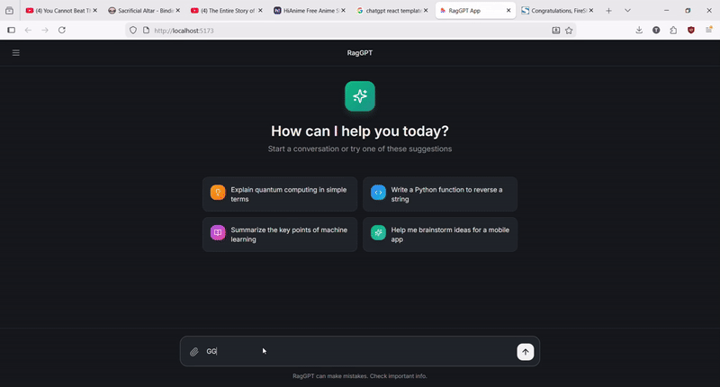 Hybrid RAG Bot